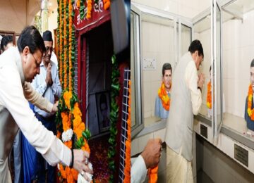 CM Dhami paid tribute to the martyrs of the state movement