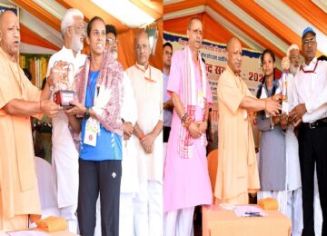 CM Yogi participated in the 36th Regional Sports Festival