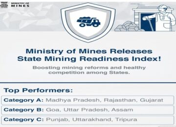 Uttarakhand Leads in Mining Reforms: Ministry of Mines Releases State Mining Readiness Index