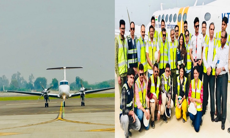 Calibration flight makes successful landing at Noida International Airport
