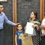 Teacher Kanika expressed her gratitude to DM Savin Bansal.