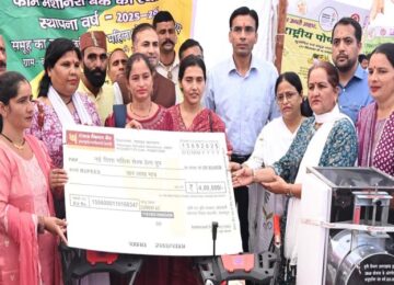 Automated parking construction work completed due to the efforts of Savin Bansal