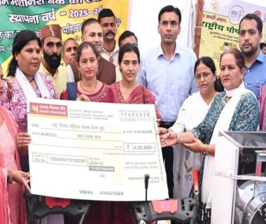 Automated parking construction work completed due to the efforts of Savin Bansal