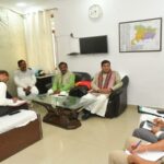 AK Sharma held a core committee meeting