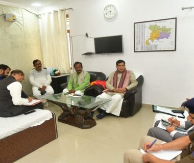 AK Sharma held a core committee meeting