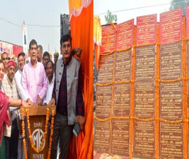 AK Sharma inaugurated projects worth Rs 36 crore.