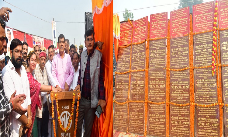 AK Sharma inaugurated projects worth Rs 36 crore.
