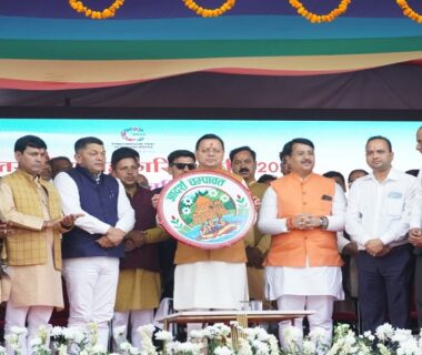 CM Dhami released the logo of 'Adarsh ​​Champawat'