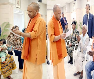 CM Yogi listened to everyone's problems.