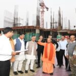 CM Yogi inspected the construction work of the second battalion of the SSF.
