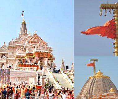 Hoisting of Dharmadhwaj in Ayodhya