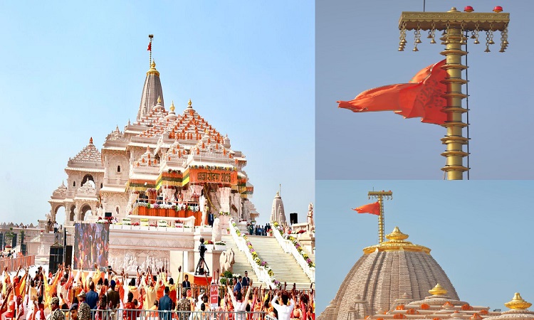 Hoisting of Dharmadhwaj in Ayodhya