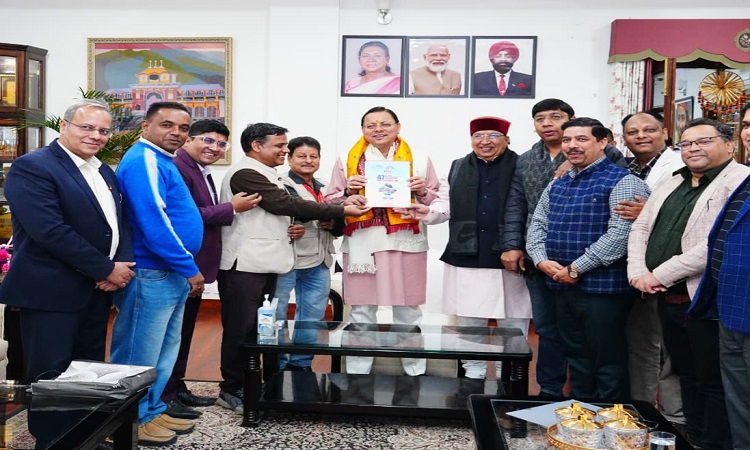PRSI delegation met CM Dhami