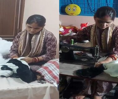 Vandana started working in soft toys after taking training under ODOP.