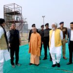 CM Yogi inspected the Jamboree site