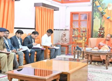 CM Yogi reviews preparations for Khichdi Mela