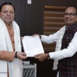 CM Dhami met Shivraj Singh Chauhan