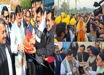 Farmers thanked CM Dhami for increasing the sugarcane support price.