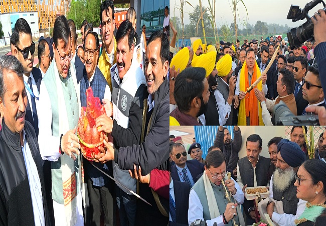 Farmers thanked CM Dhami for increasing the sugarcane support price.