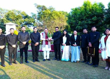 Probationary PCS officers met CM Dhami