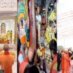 CM Yogi and Rajnath Singh visited and worshipped Hanumangarhi and Ramlala.