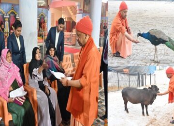 CM Yogi listened to the problems of 200 people.