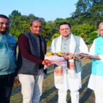 MLA Mahesh Singh Jina met CM Dhami