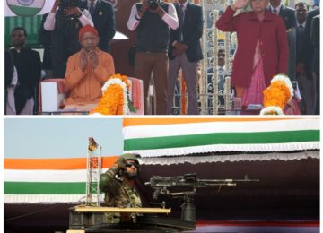 77th Republic Day celebrations held in Lucknow