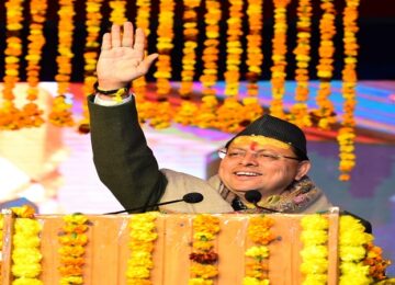 CM Dhami inaugurated the Magh Mela in Uttarkashi.