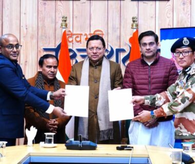 Historic MoU between ITBP and Uttarakhand Government