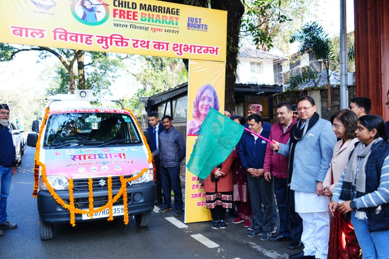 This chariot will act as a public awareness campaign: CM Dhami