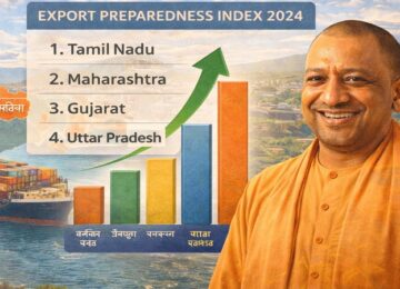 Uttar Pradesh makes a big leap in the Export Preparedness Index-2024
