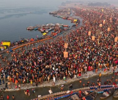 1.03 crore people took a holy dip on Makar Sankranti