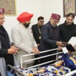 Vice President C.P. Radhakrishnan met former CM B.C. Khanduri