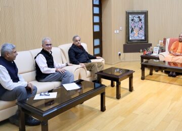 CII representatives met CM Yogi