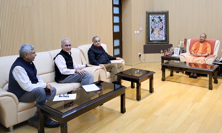 CII representatives met CM Yogi