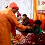 CM Yogi inspected two night shelters.