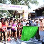 CM Dhami flagged off the 5 km run