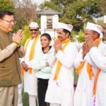 Holiyas wished CM Dhami a Happy Holi