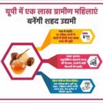 One lakh rural women will become honey entrepreneurs.