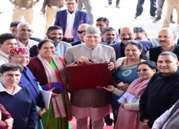 CM Dhami presented the budget