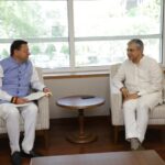 CM Dhami met Union Minister Ashwini Vaishnav