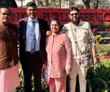 BJP leader's son Ekansh secures third rank in UPSC exam