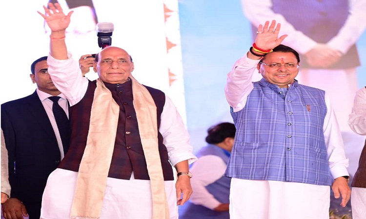 Uttarakhand moves ahead on the path of development: Rajnath Singh