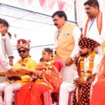 CM Vishnudev Sai blessed 13 newlyweds.