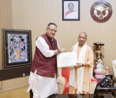 Ganesh Joshi met CM Yogi Adityanath
