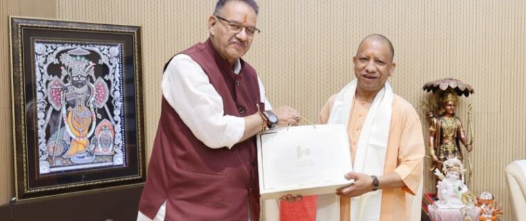 Ganesh Joshi met CM Yogi Adityanath