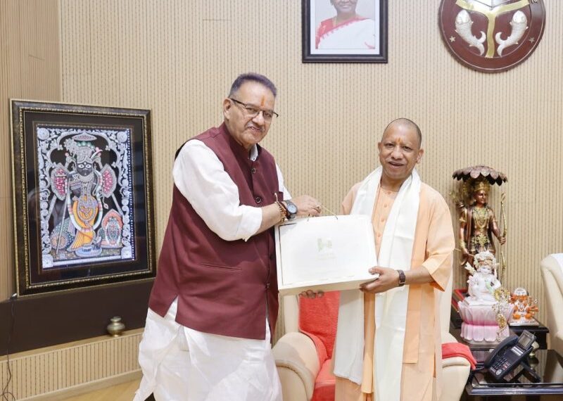 Ganesh Joshi met CM Yogi Adityanath