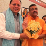 CM Dhami attended the swearing-in ceremony of Shubhendu Adhikari