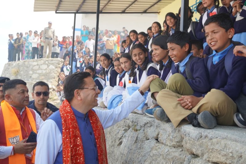 CM Dhami reached Devidhura